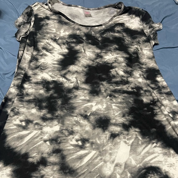 Black acid wash dress - Picture 1 of 2